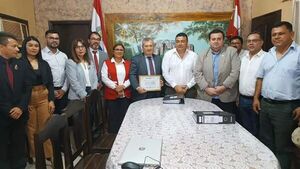 Ministro de la Corte Suprema presenta proyecto para la construcción del Juzgado de Primera Instancia en Yby Yaú
