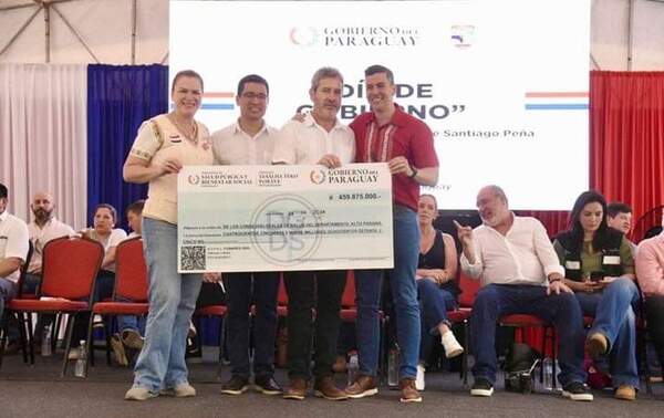 Salud entrega aportes y anuncia obras en Alto Paraná - ADN Digital