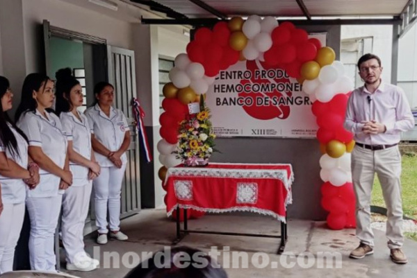 Banco de Sangre: Inauguran moderno local del Centro Productor de Hemocomponentes en la XIII Región Sanitaria de Amambay - El Nordestino
