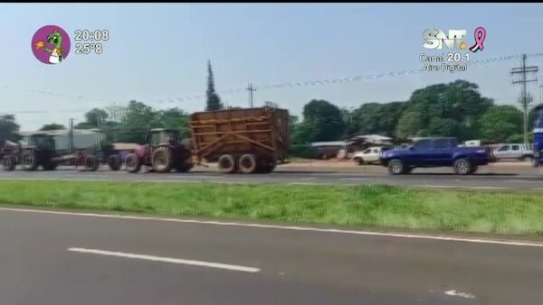 Cañicultores cierran rutas - SNT