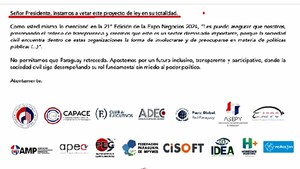 Gremios y organizaciones piden a Peña el veto total de la “ley garrote”