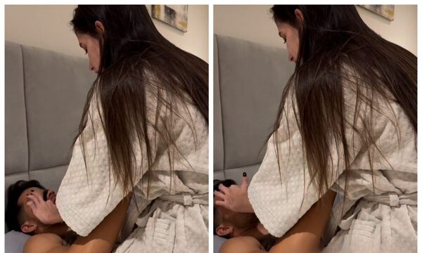 En la cama, ella arriba: candente posición de Tito y su doñita nueva