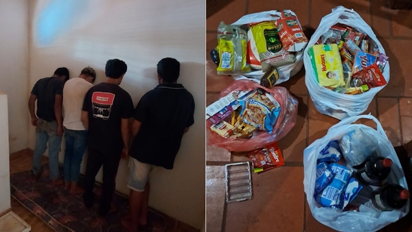 Hurtaron en una despensa en Edelira y terminaron presos