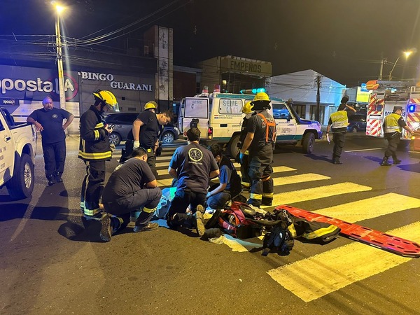 Abuelita murió atropellada cuando intentó cruzar la avenida Eusebio Ayala - 1000 Noticias