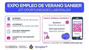 “Expo Empleo de Verano Sanber” abre hoy más de 300 oportunidades laborales - ADN Digital
