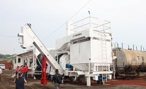 Puesta en operación de nueva planta asfáltica del MOPC en Minga Guazú