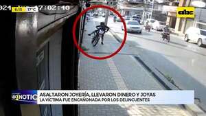 Video: Dos hombres asaltaron una joyería en Luque - ABC Noticias - ABC Color