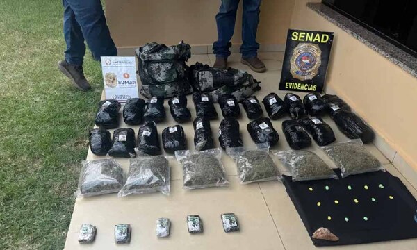 Adolescente detenido con carga de marihuana vip y pastillas de éxtasis en Canindeyú – Prensa 5