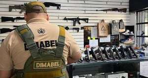 La Nación / Dimabel remitió a la Fiscalía datos recabados sobre red de tráfico ilegal de armas a Brasil
