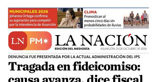 La Nación / LN PM: edición del 25 de octubre