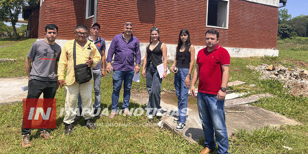 VISITA TÉCNICA EN LA USF DE SAN JUAN DEL PARANÁ PARA LA CONSTRUCCIÓN DE NUEVO BLOQUE - Itapúa Noticias
