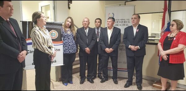 Se habilitó Oficina del Registro Civil en el Palacio de Justicia de Caazapá
