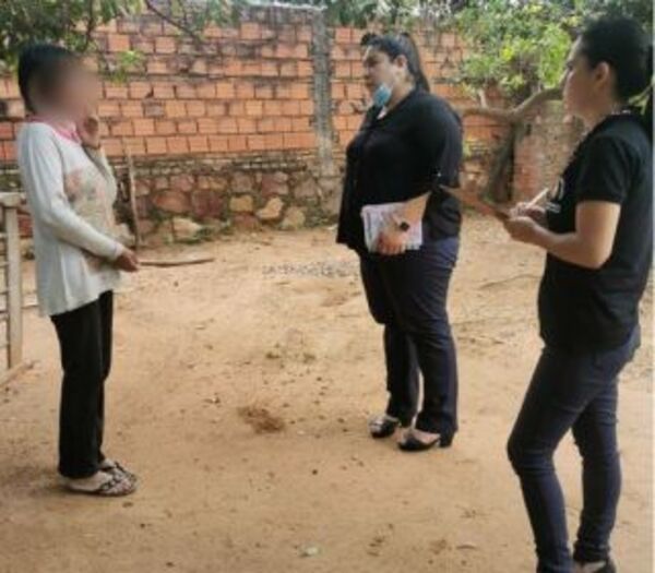 Gestiones a favor de una señora y sus tres hijos en estado de extrema vulnerabilidad.