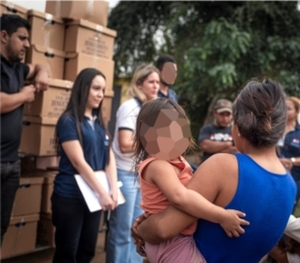 Jornada de Asistencia en la Comunidad Mbya Guarani Takuapu Miri de Villeta.