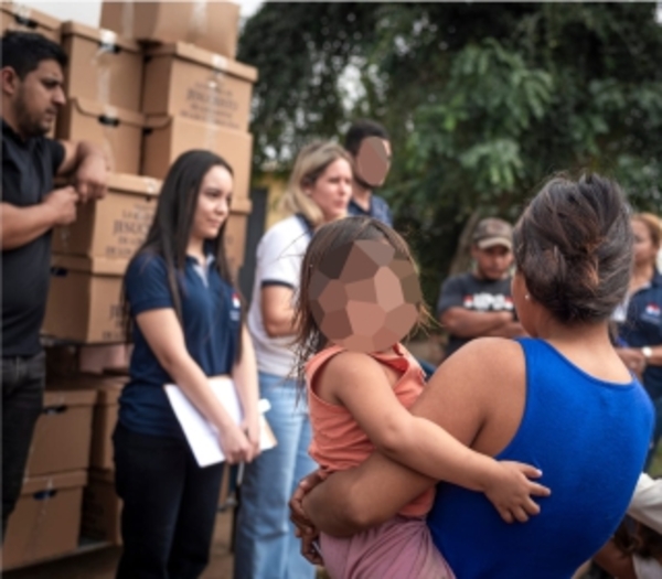 Jornada de Asistencia en la Comunidad Mbya Guarani Takuapu Miri de Villeta.