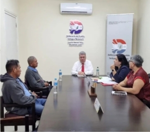 El Defensor del Pueblo recibió a líderes de comunidad Indígena que solicitaron acompañamiento.