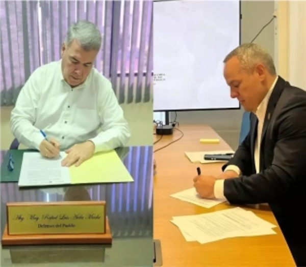 La Defensoría del Pueblo y la Contraloría General de la República firman Convenio de Cooperación.