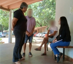 Asistencia y acompañamiento a una persona en estado vulnerable y de abandono.