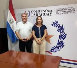 El Defensor mantuvo una reunión con la Ministra de la SENADIS, Dra. Yody Marlene Ledesma.
