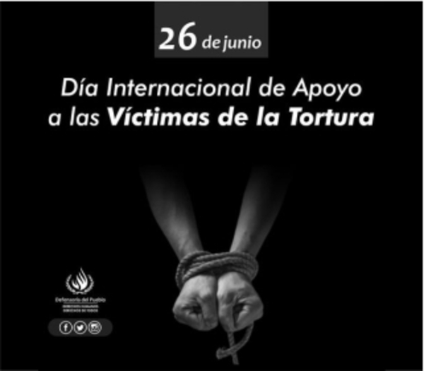 Acto conmemorativo por el Día Internacional en apoyo a las Víctimas de la Tortura.