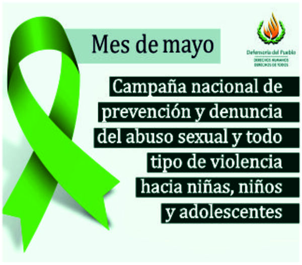 Campaña 2023 contra el Abuso sexual y la explotación de niñas, niños y adolescentes.