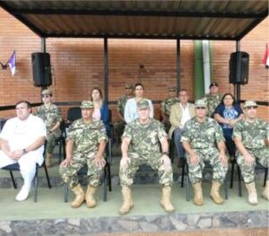Recepción de ingresantes al curso de formación de aspirantes a sub oficiales de Sanidad, Periodo - 2023.