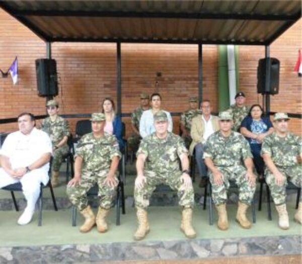 Recepción de ingresantes al curso de formación de aspirantes a sub oficiales de Sanidad, Periodo - 2023.