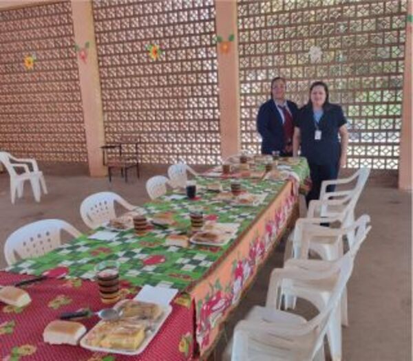 Almuerzo a beneficio de jóvenes recluidos en el Centro Educativo el Sembrador de Villarrica.