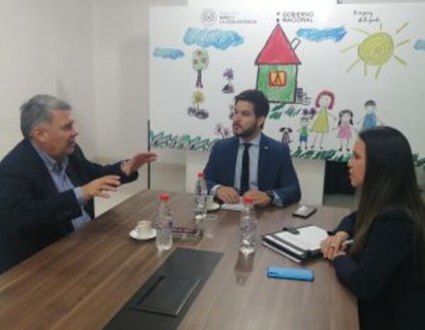 Reunión con el Vice Ministro de Planificación, Programas y Proyectos del MINNA.