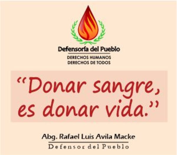 Nos sumamos a la campaña de concienciación sobre la importancia de la donación de sangre.