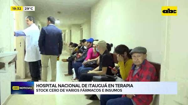 Hospital de Itauguá en terapia: stock cero de varios medicamentos e insumos - ABC Noticias - ABC Color