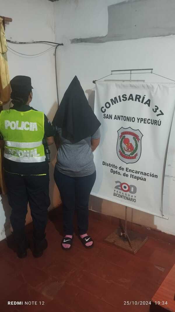 Detención en Encarnación: Mujer con Orden de Captura por Abuso Sexual en Niños - TVS