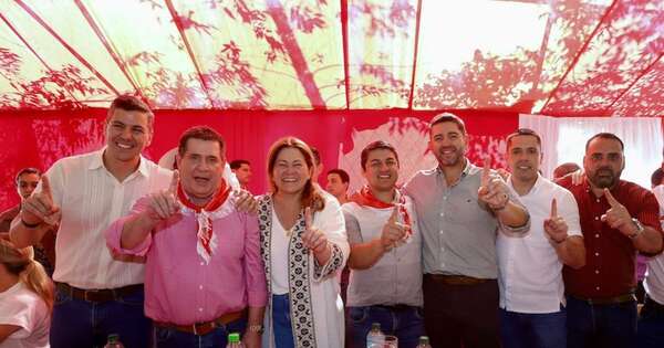 La Nación / Dirigentes de Canindeyú acompañaron al titular de la ANR