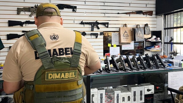 La Fiscalía ya cuenta con informes de Dimabel por tráfico de armas