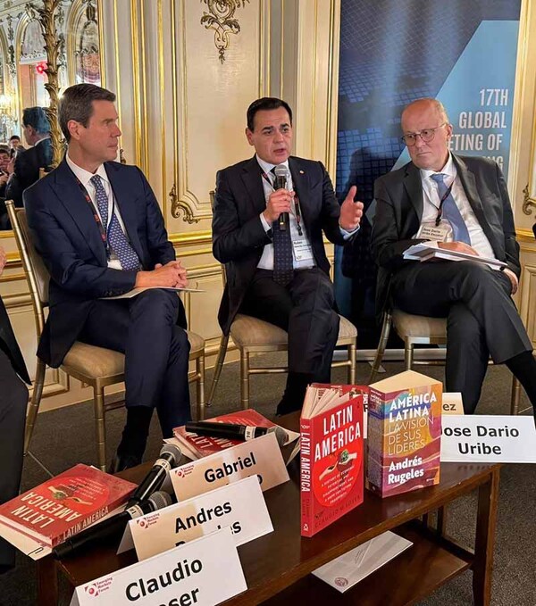 Canciller resalta importancia de la democracia y el desarrollo en Foro de Mercados Emergentes - .::Agencia IP::.