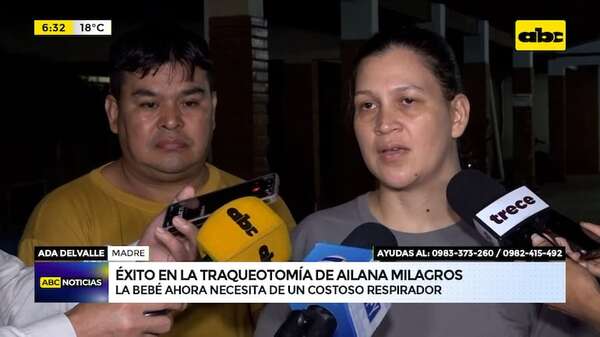 Video: bebé diagnosticada con Síndrome de Rett necesita un respirador - ABC Noticias - ABC Color