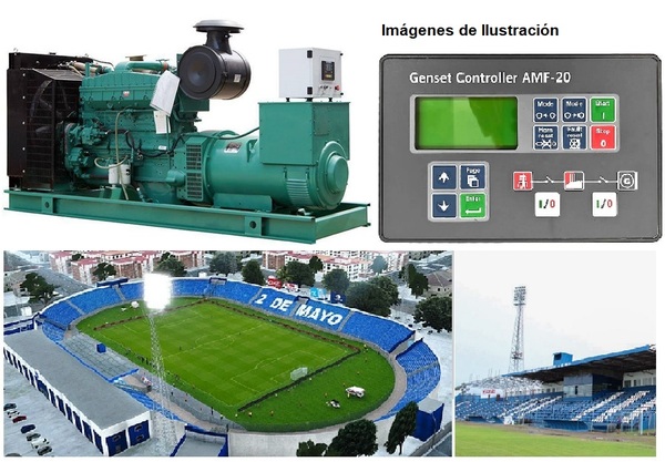 Sportivo 2 de Mayo adquiere potente generador de energía