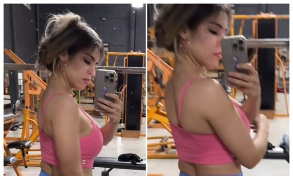 (VIDEO)Nadia Portillo presumió resultados tras volver al gym y le llovieron piropos