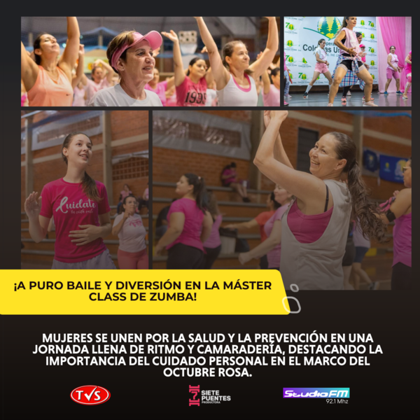 ¡A Puro Baile y Diversión en la Máster Class de Zumba! - TVS