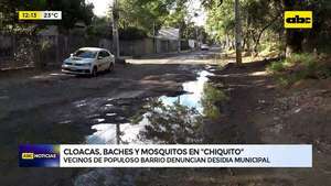 Video: Vecinos de populoso barrio denuncian desidia municipal - ABC Noticias - ABC Color