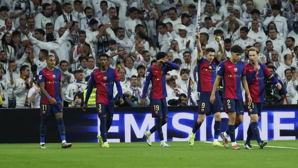 Barcelona se da un festín ante Real Madrid