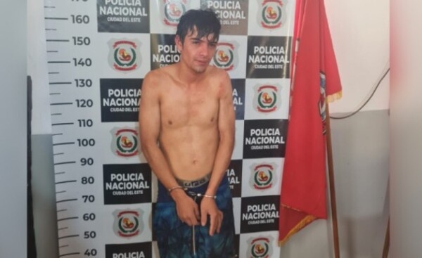 Agredió a su concubina horas después de herir a joven en asalto