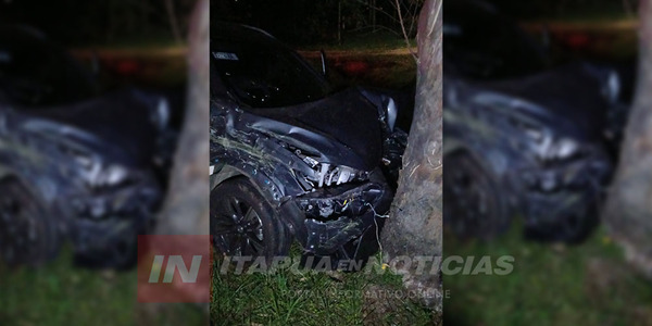CAMIÓN Y AUTOMÓVIL COLISIONARON EN CNEL. BOGADO - Itapúa Noticias