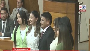Santiago Benítez asume como diputado en reemplazo de Lalo Gomes
