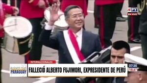 Falleció Alberto Fujimori, expresidente de Perú