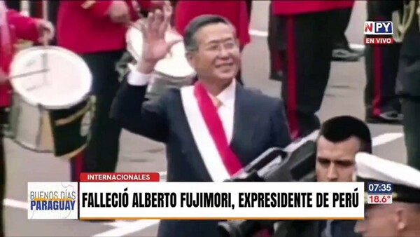Falleció Alberto Fujimori, expresidente de Perú