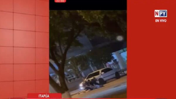 Itapúa: Furioso conductor agredió a agente PMT