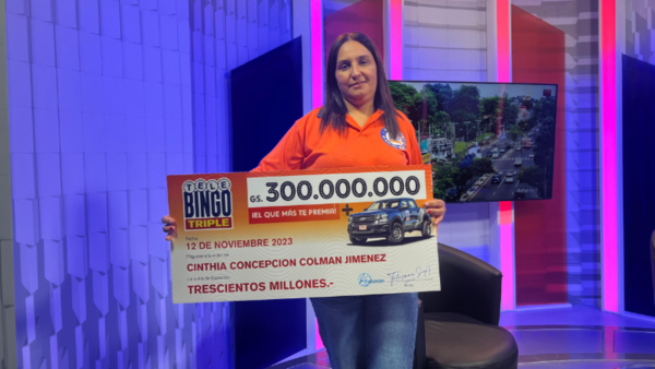 UNA MILLONARIA MÁS CON EL TELEBINGO TRIPLE
