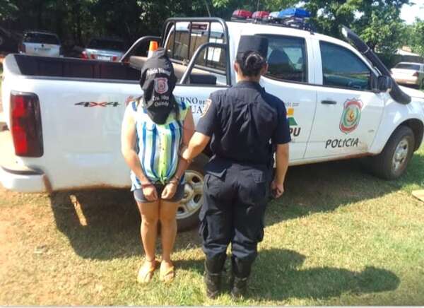 Quiindy: imputan a mujer por violencia familiar y la envían a prisión - Nacionales - ABC Color