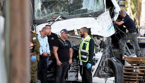 Ataque terrorista en Israel dejó al menos 35 heridos